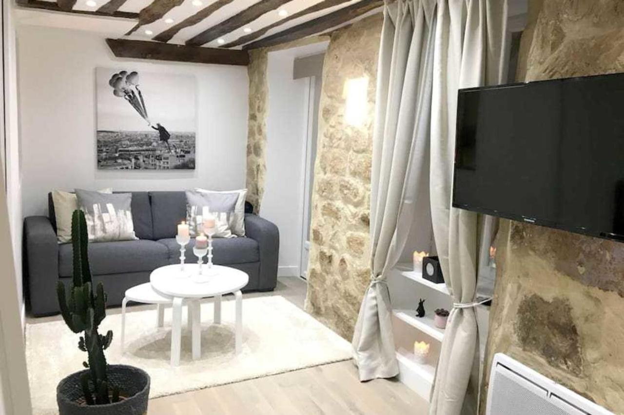 Charming 1BR appartement - Montorgueil / République París Exterior foto